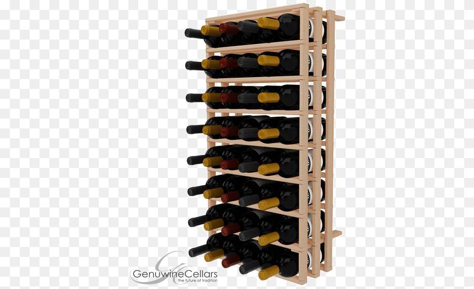 Bottle On Wine Rack, Alcohol, Beverage, Liquor, Wine Bottle Png