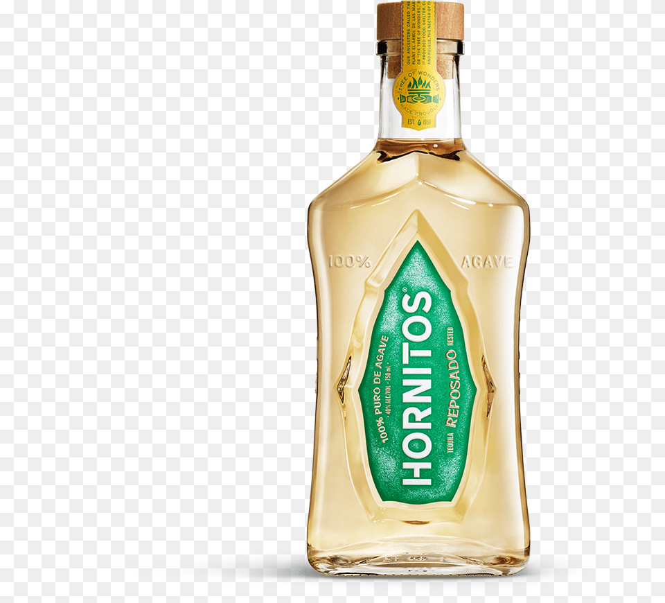 Bottle Reposado Standing Hornitos Tequila, Alcohol, Beverage, Cosmetics, Liquor Free Png Download