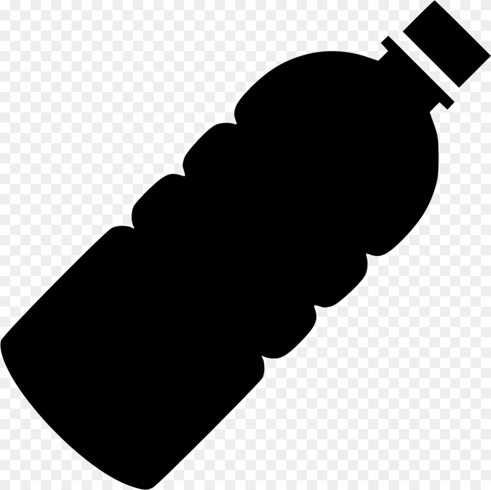 Bottle Water Plastic Ticket Symbols, Silhouette, Ammunition, Bomb, Weapon Free Transparent Png