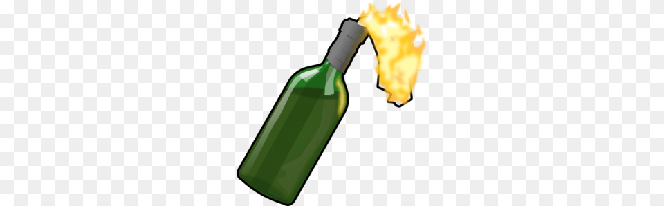 Bottle With Flame Clip Art, Alcohol, Wine, Liquor, Wine Bottle Png