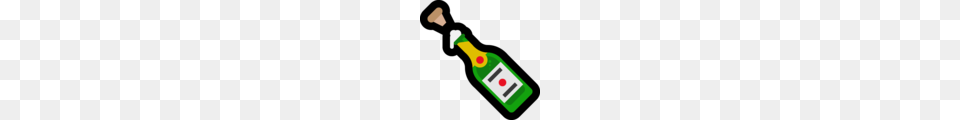 Bottle With Popping Cork Emoji, Alcohol, Beverage, Liquor, Wine Free Transparent Png