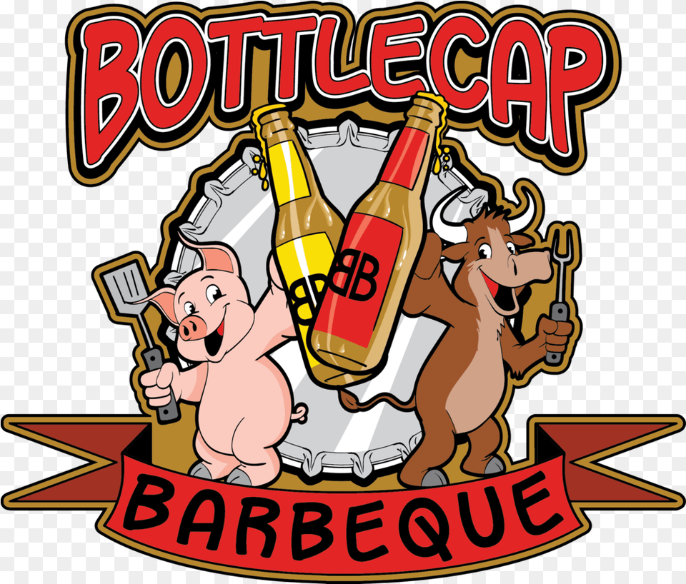 Bottlecap Barbeque Bottle Cap, Alcohol, Beer, Beverage, Person Png Image