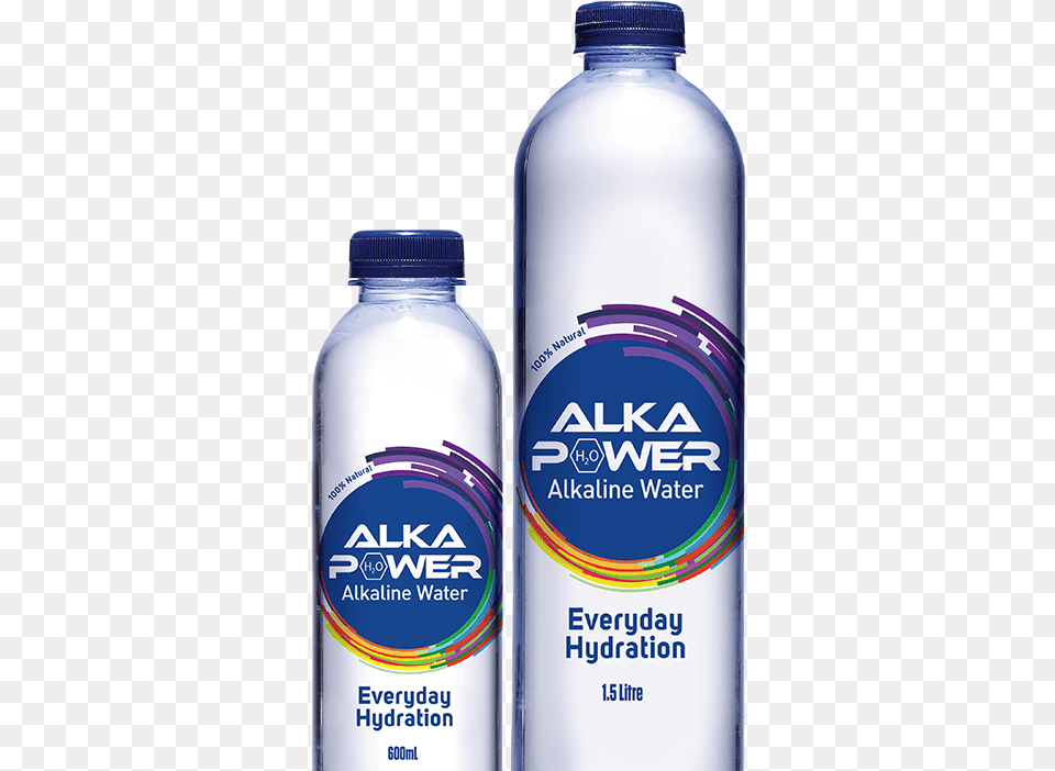 Bottled Alkaline Water Plastic Bottle, Water Bottle, Beverage, Mineral Water, Shaker Free Png Download