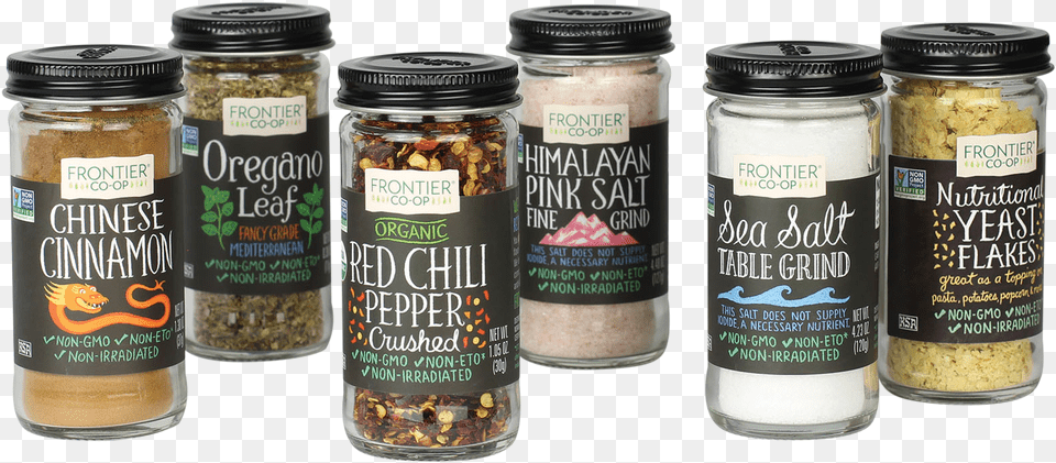 Bottled Spices Frontier Pink Salt, Jar Png