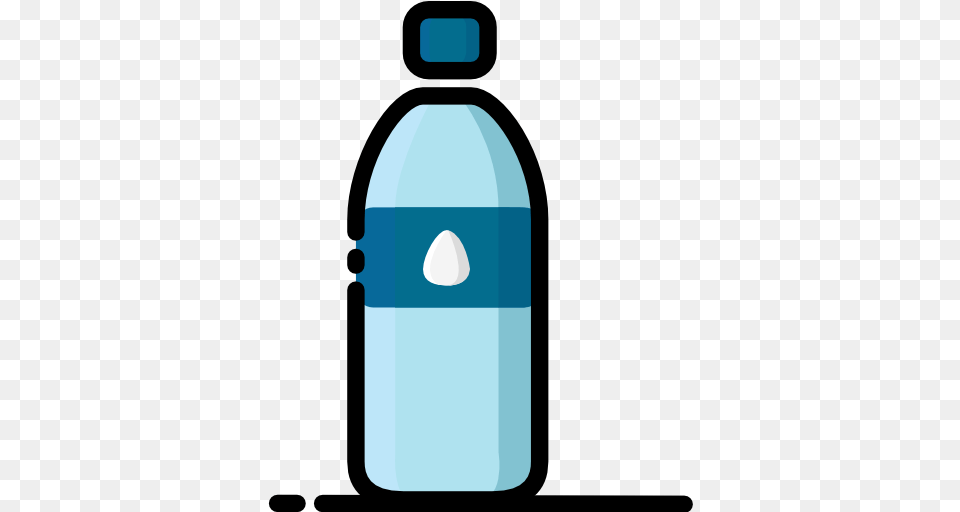 Bottled Water Icon Of The Bottle Water Plastic Bottle Icon, Water Bottle, Beverage, Mineral Water Free Png Download