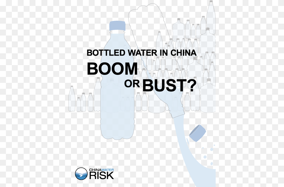 Bottled Water In China Boom Or Bust China Water Risk Plastic Bottle, Water Bottle, Festival, Hanukkah Menorah Free Png Download