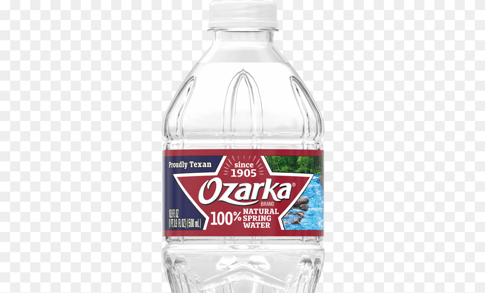 Bottled Water Ozarka Brand 100 Natural Spring Ozark Water Bottle, Water Bottle, Beverage, Mineral Water, Shaker Free Transparent Png