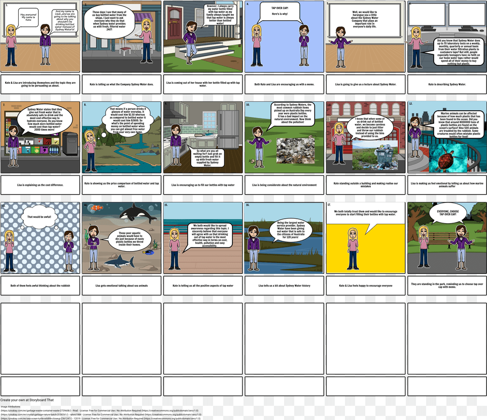 Bottled Water Storyboard, Book, Comics, Publication, Person Free Png Download