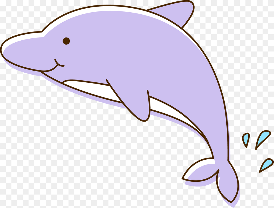 Bottlenose Dolphin Clipart At Getdrawings Porpoise Cartoon, Animal, Mammal, Sea Life, Fish Free Transparent Png