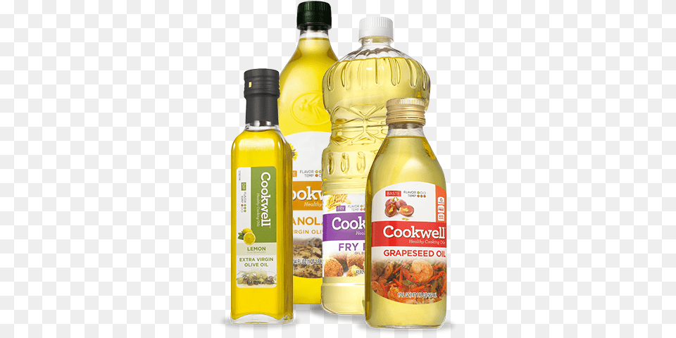 Bottles Cookwell Grapeseed Oil 17 Fl Oz, Cooking Oil, Food, Ketchup Free Png Download