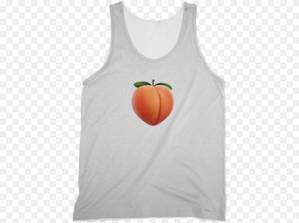 Bottom Basics Peach Emoji Bottom Tank Top Cherry Tomatoes, Food, Fruit, Plant, Produce Png