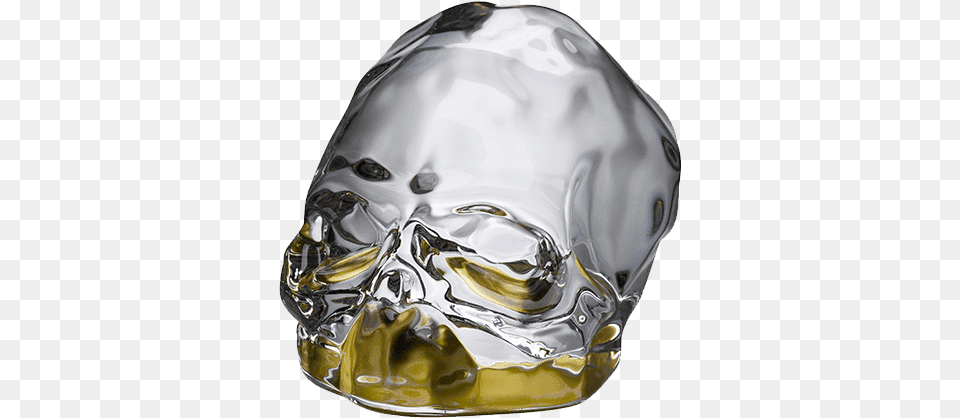 Bottom Gold Coating Skull, Glass, Ice, Clothing, Hardhat Free Png