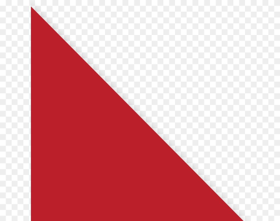 Bottom Left Red Image Overlay Utrecht City Flag, Fashion, Triangle Png