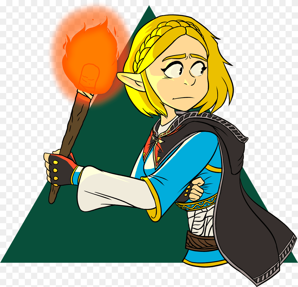 Botw 2 Zelda By Jrew Botw 2 Zelda Fanart, Book, Publication, Comics, Adult Png