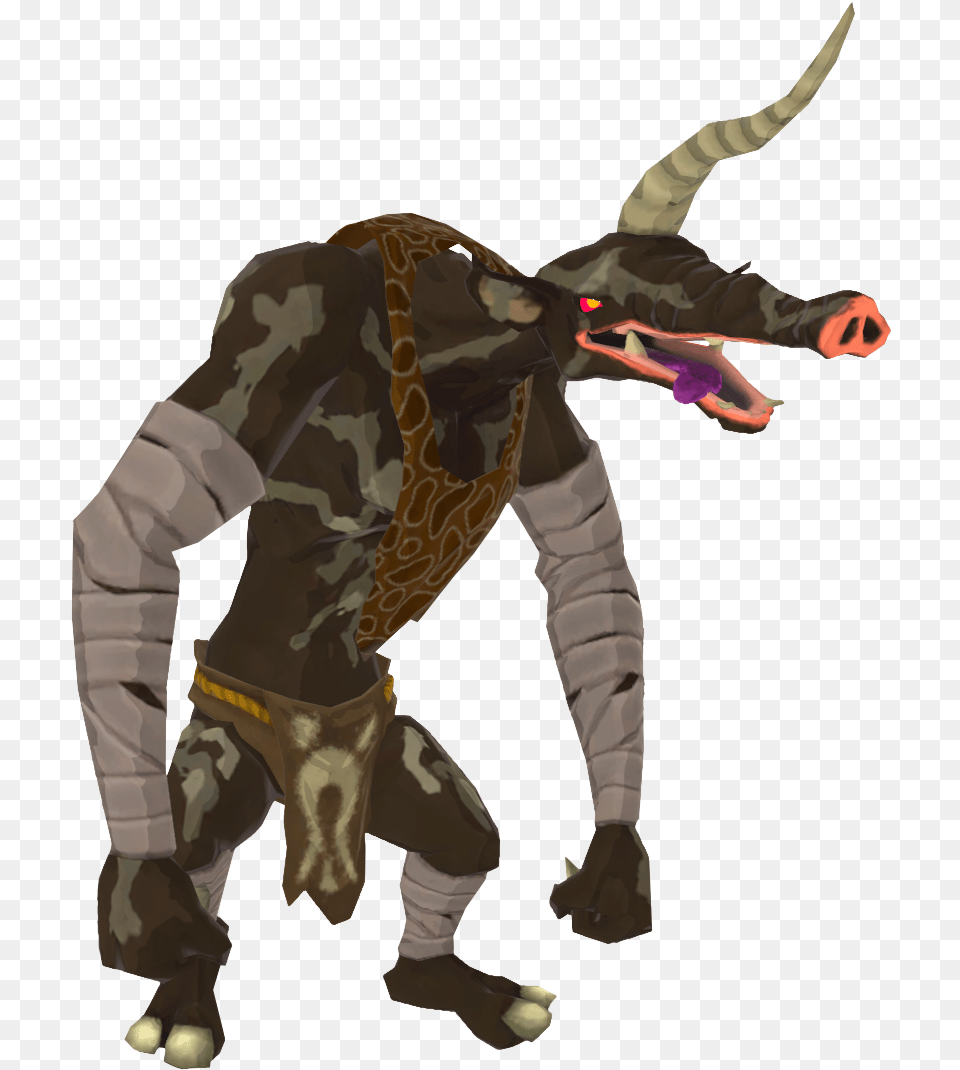 Botw Black Moblin Model Moblin Breath Of The Wild, Baby, Person, Clothing, Coat Png Image