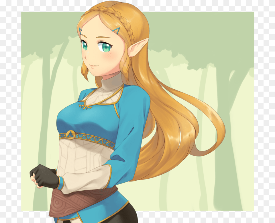 Botw Zeldaaa By Gumwad201 Zelda Breath Of The Wild Fanart Zelda, Book, Publication, Comics, Adult Free Transparent Png