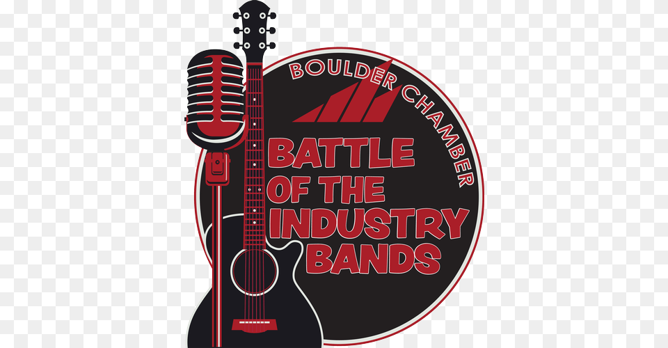 Boulder Chamber Announces Battle Of The Industry Bands Boulder, Electrical Device, Microphone, Guitar, Musical Instrument Free Transparent Png