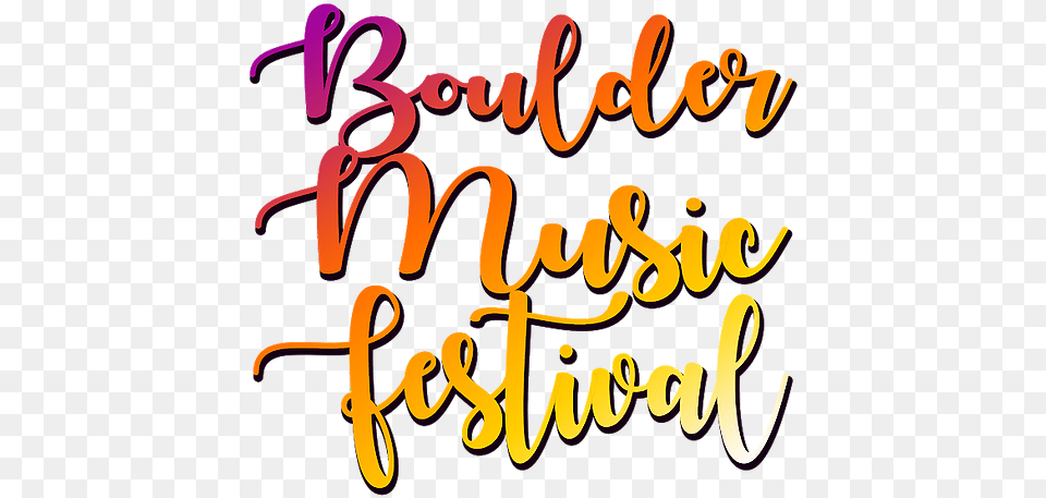 Boulder Music Festival Live Venue Distillary Calligraphy, Text, Handwriting, Dynamite, Weapon Free Png Download