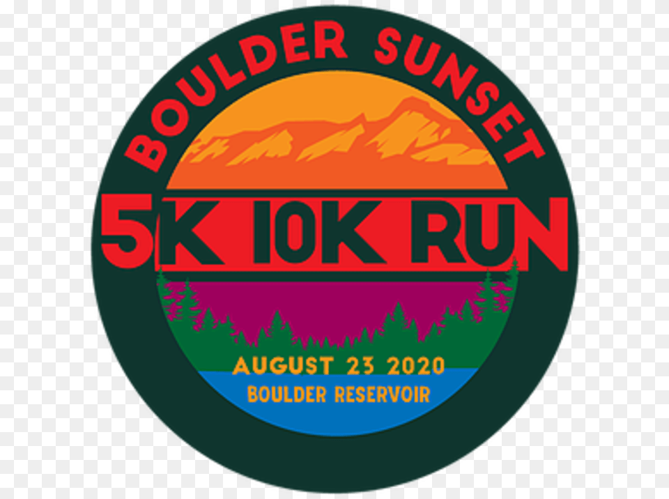 Boulder Sunset 10k Amp 5k Run, Logo, Badge, Symbol, Architecture Png Image