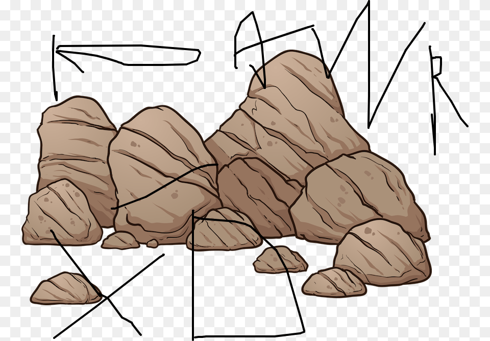 Boulders Clipart, Rock, Outdoors, Nature, Baby Free Png