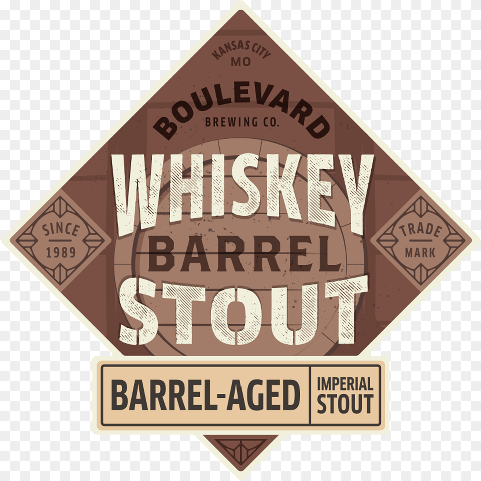 Boulevard Brewing Whiskey Barrel Stout, Advertisement, Poster Free Transparent Png