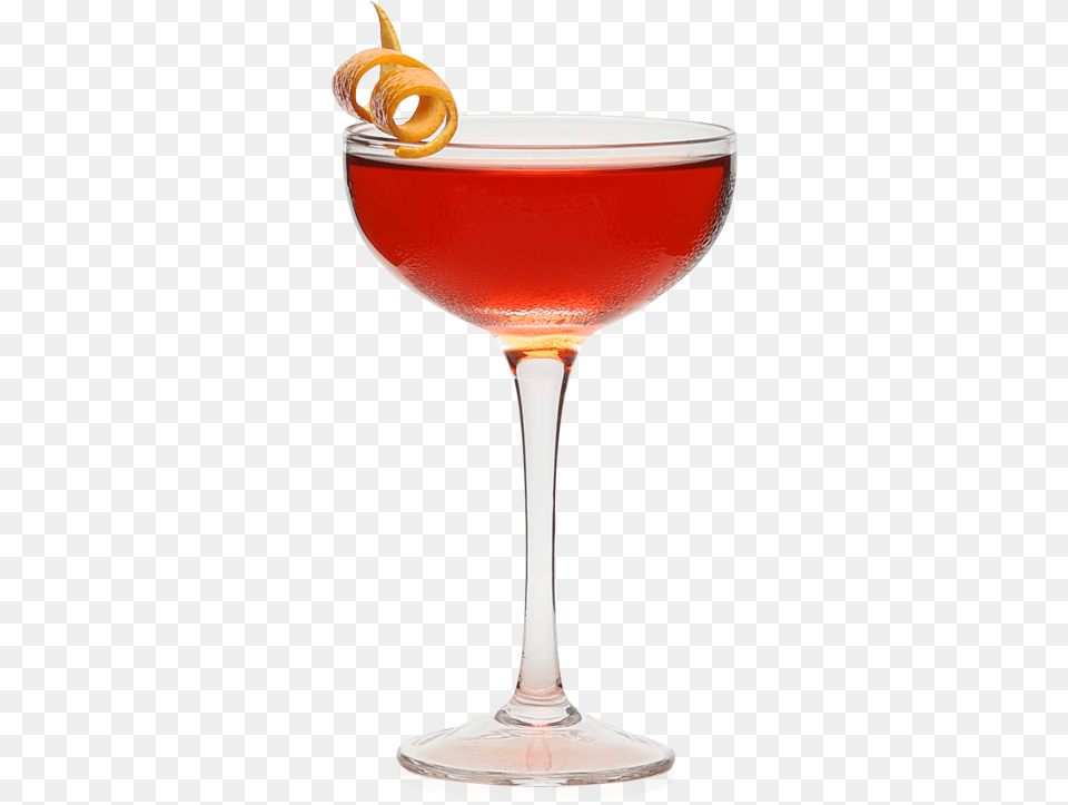 Boulevardier Boulevardier Cocktail, Alcohol, Beverage, Glass, Martini Png Image
