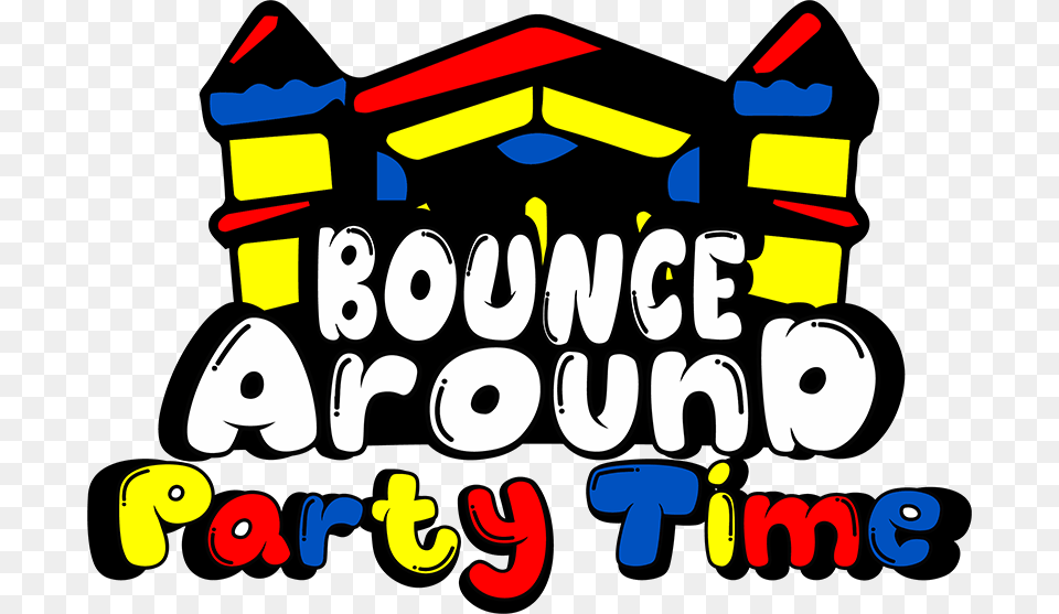 Bounce Around Party Time Rentals, Text, Animal, Bear, Mammal Png