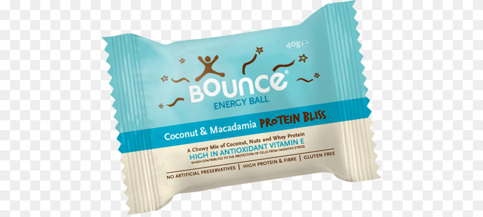Bounce Balls Bounce Coconut Amp Macadamia Protein Bliss Energy, Person, Food, Sweets Free Transparent Png