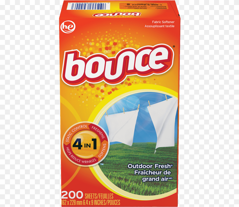 Bounce Dryer Sheets, Advertisement, Poster Free Transparent Png