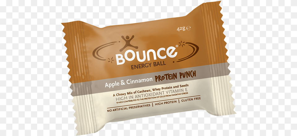 Bounce Energy Balls Apple Cinnamon 40g Chocolate, Food, Sweets, Business Card, Paper Free Transparent Png