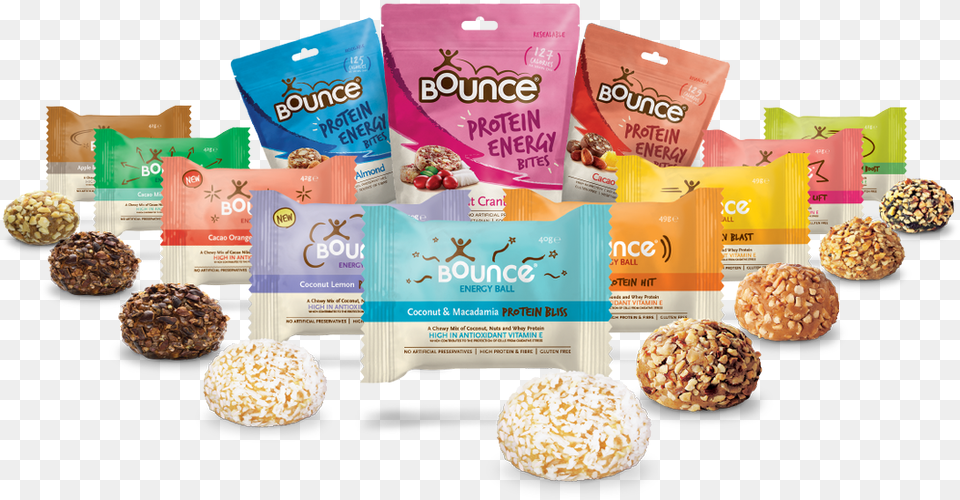 Bounce Energy Balls On Twitter Bounce Coconut Cranberry Bites Share Bag, Food, Snack, Fungus, Plant Png Image