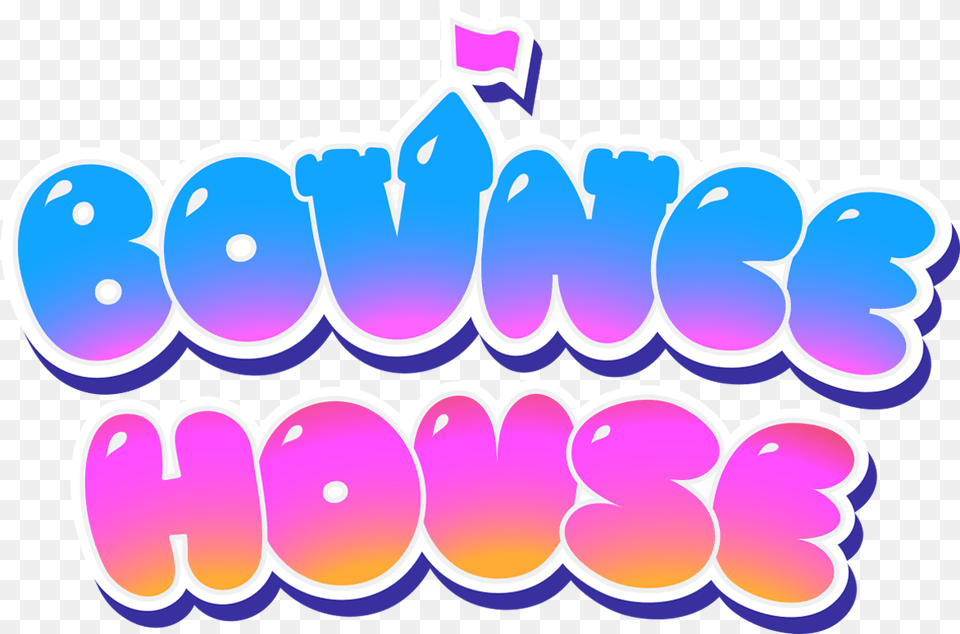 Bounce House Clipart At Getdrawings Blue Bounce House Clipart, Purple Free Png Download