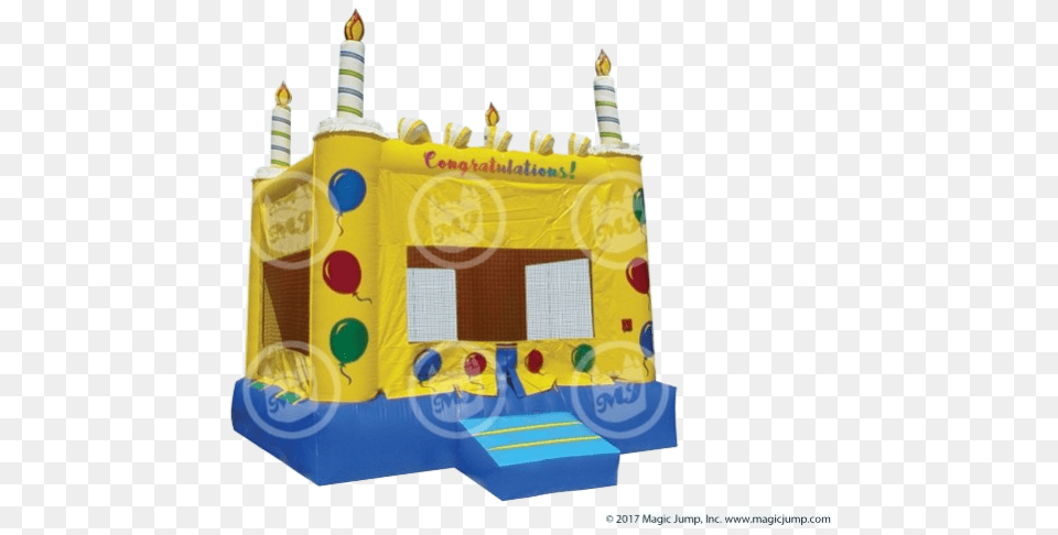 Bounce House For Birthday Party, Birthday Cake, Cake, Cream, Dessert Free Transparent Png