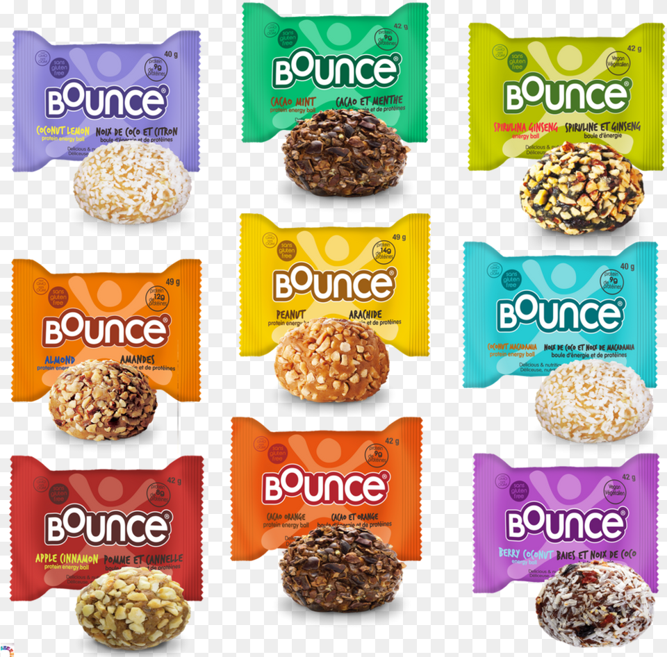 Bounce Protein Energy Balls, Food, Snack, Burger, Sweets Png Image