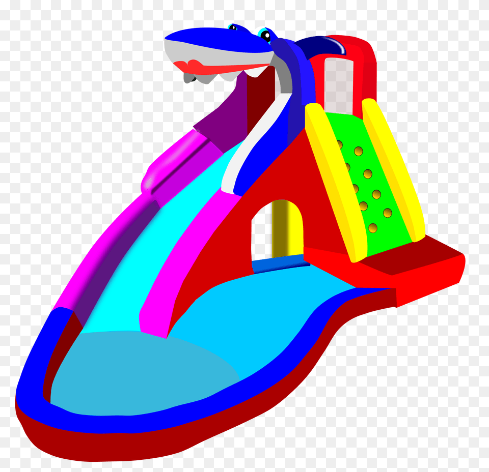 Bouncy Castle, Slide, Toy Free Png