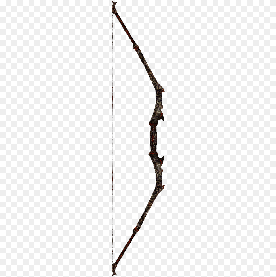 Bound Bow Daedric Bow Oblivion, Weapon Png Image