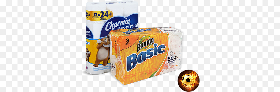Bounty Basic And Charmin Essentials Combo Charmin Essentials Soft 12 Huge Rolls, Paper, Towel, Paper Towel, Tissue Png