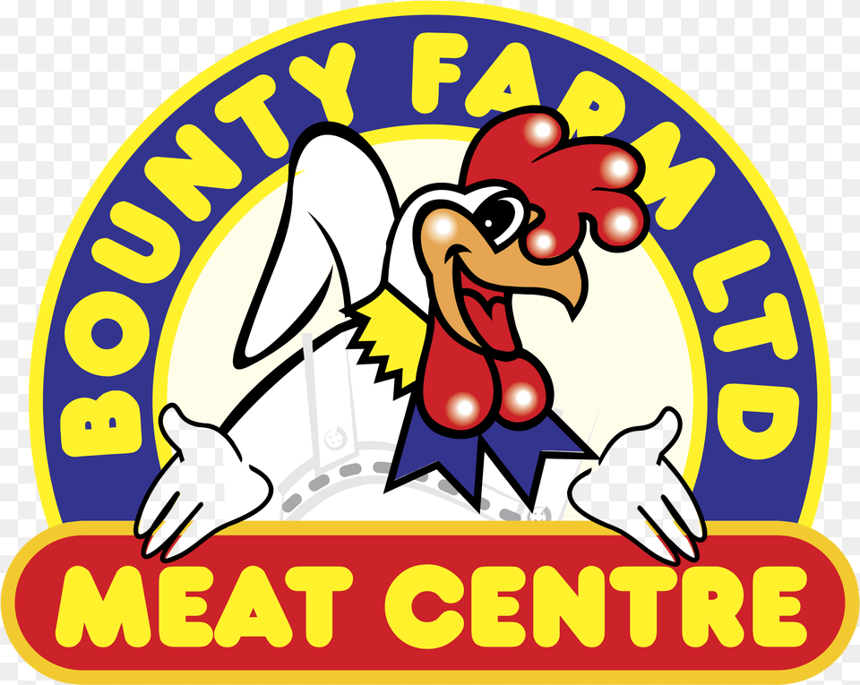 Bounty Farm Meat Centre Logo Transparent, Animal, Bird, Vulture Free Png