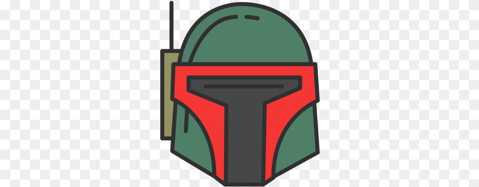 Bounty Hunter Robot Spacecraft Star Wars Icon, Helmet, Mailbox, Crash Helmet Free Png