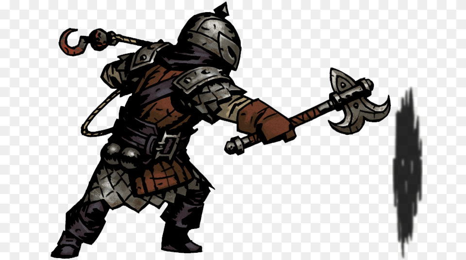 Bounty Hunter Sprite Attack Axe Darkest Dungeon Bounty Hunter, Adult, Female, Person, Woman Free Png Download