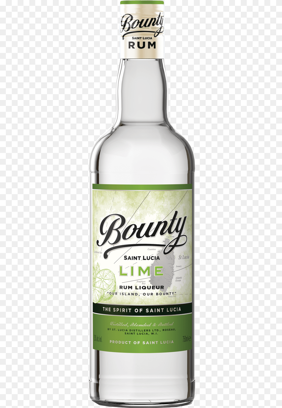 Bounty Rum Lime St Lucia Rum Bounty Rum, Alcohol, Beverage, Gin, Liquor Free Png