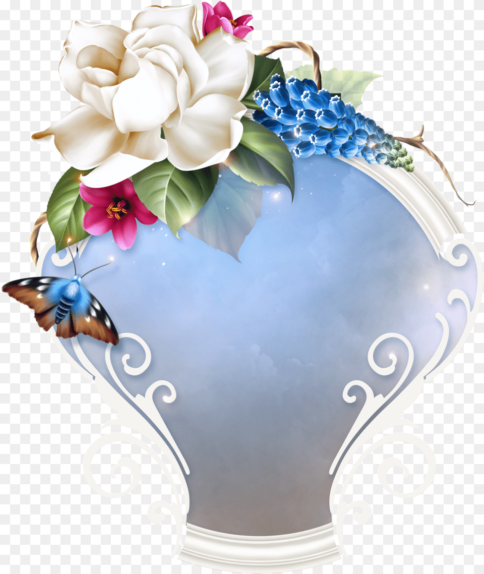 Bouquet, Graphics, Pottery, Pattern, Jar Free Png Download