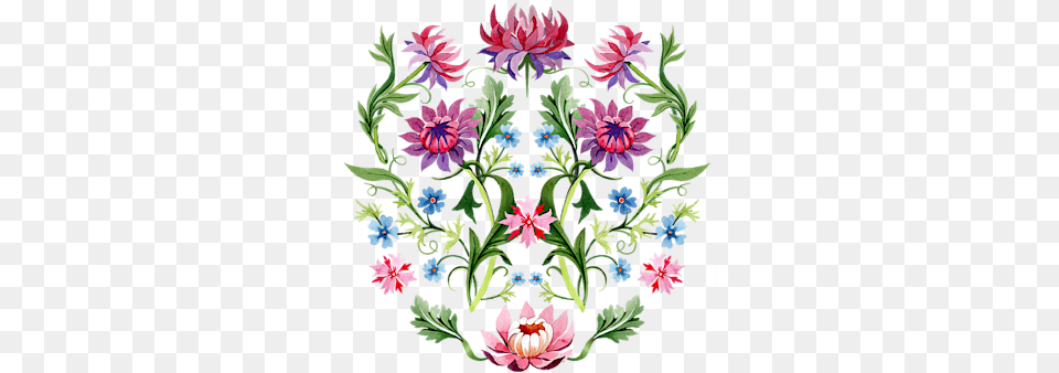 Bouquet, Art, Embroidery, Floral Design, Graphics Png