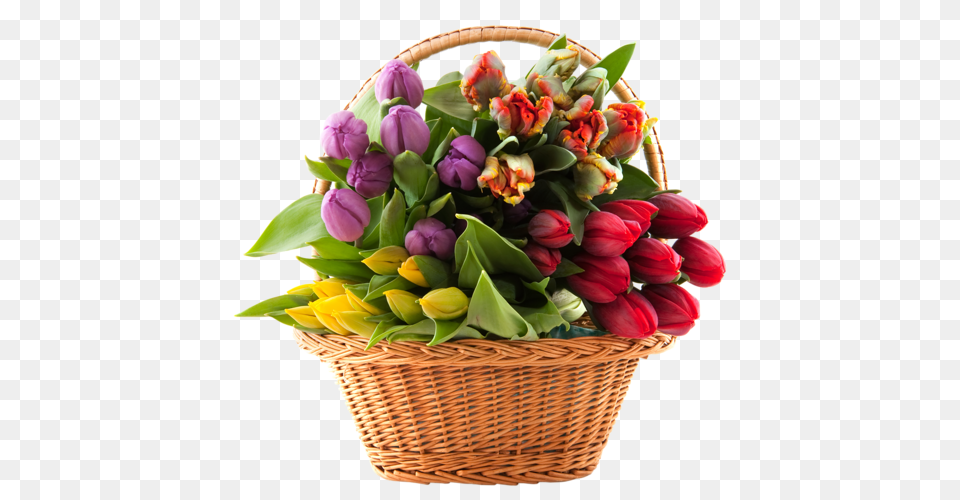 Bouquet, Basket, Flower, Flower Arrangement, Flower Bouquet Free Png Download
