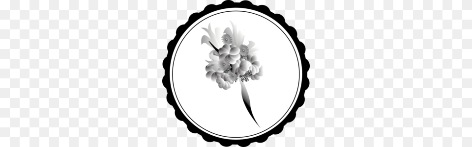 Bouquet Black White Clip Art, Graphics, Pattern, Floral Design, Plant Free Transparent Png