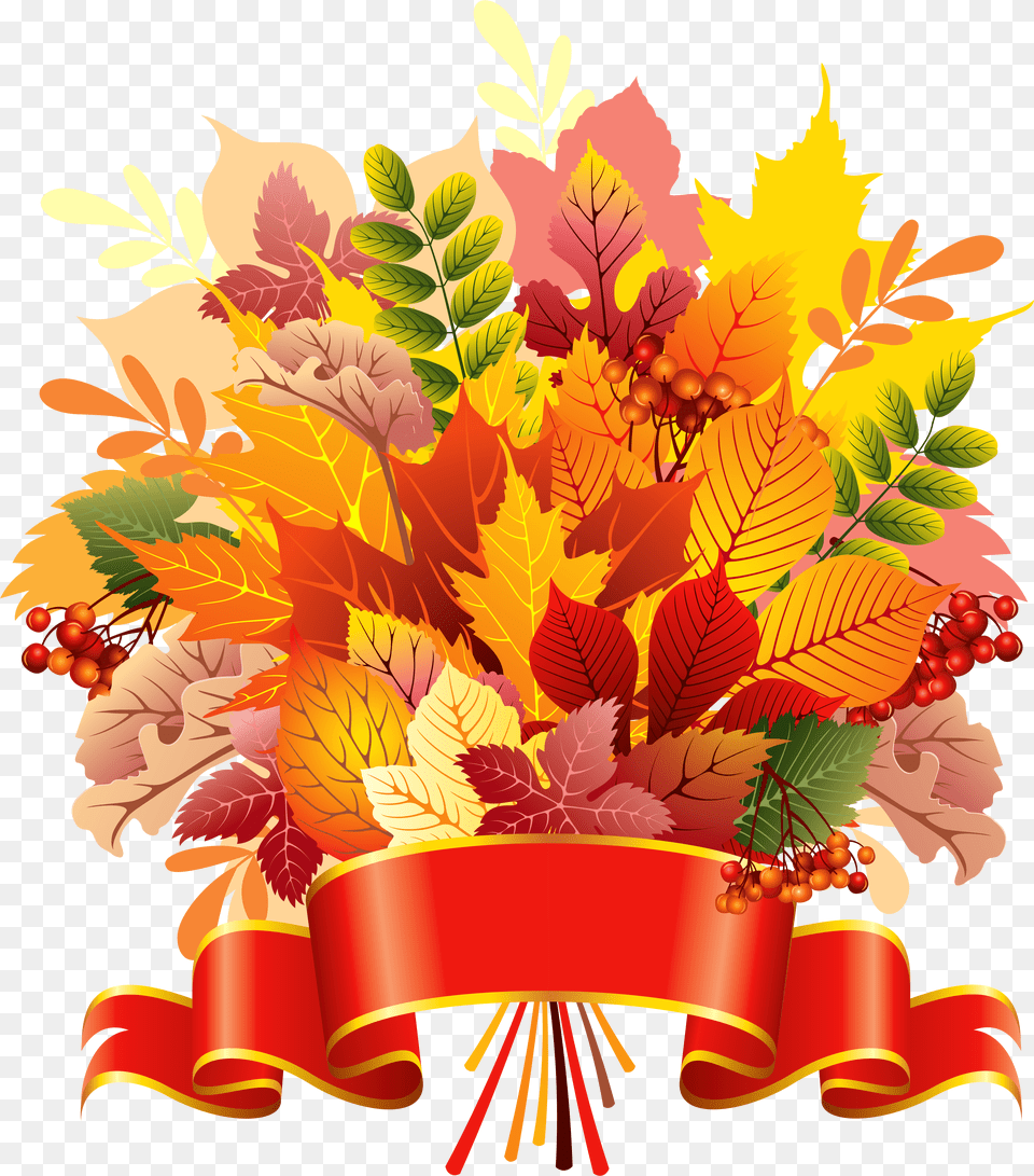 Bouquet Clipart Autumn Transparent Free For Good Morning Happy Sunday Praise The Lord, Art, Plant, Leaf, Graphics Png Image