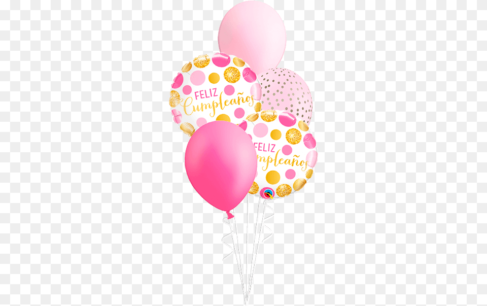 Bouquet De Globos Feliz Puntos Buquet De Globos De Cumple, Balloon Png Image