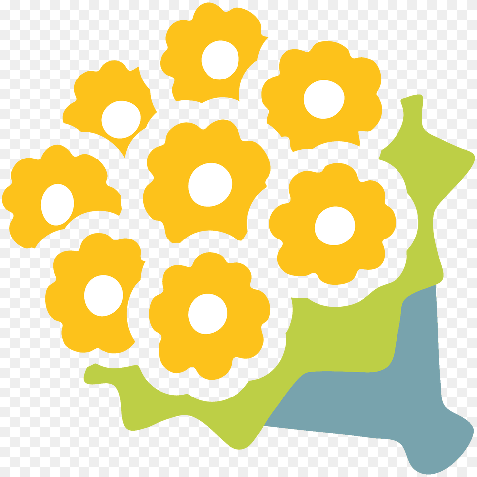 Bouquet Emoji Clipart, Flower, Daffodil, Plant, Art Free Png