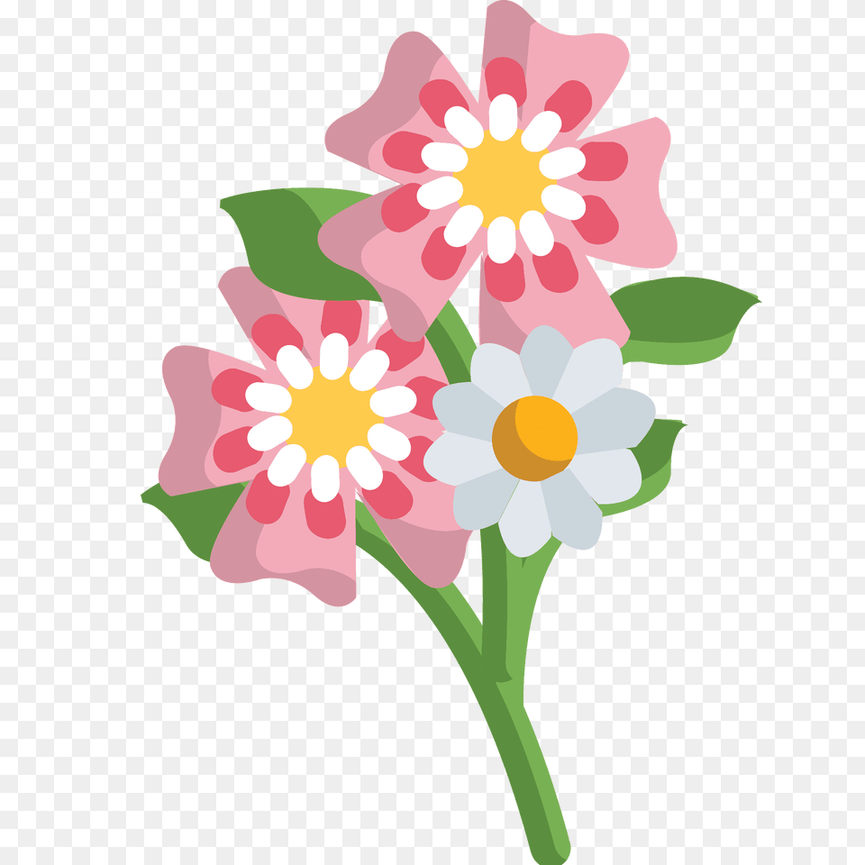 Bouquet Emoji Clipart, Plant, Daisy, Flower, Art Free Png Download