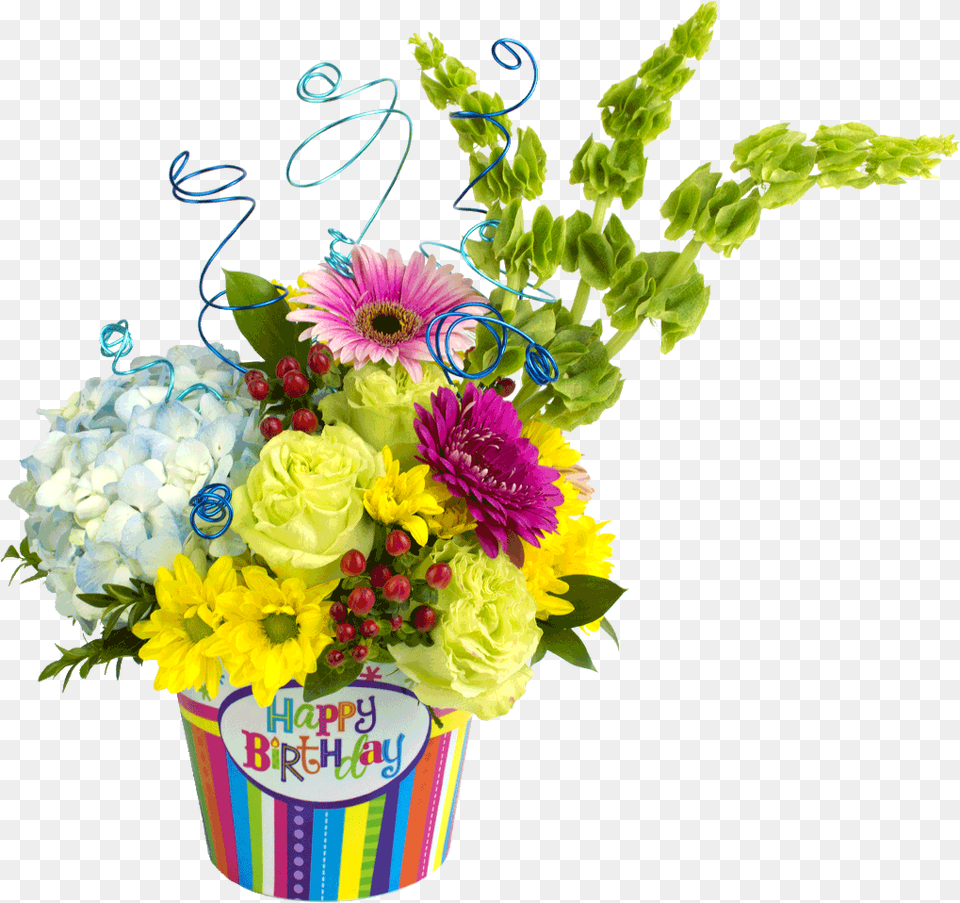 Bouquet Of Birthday Flowers High Quality Image Arts Birthday Flowers Bouquet, Art, Floral Design, Flower, Flower Arrangement Free Png Download